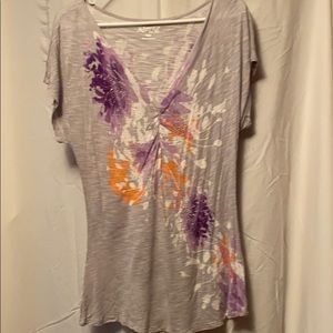 Ladies short sleeve top, L